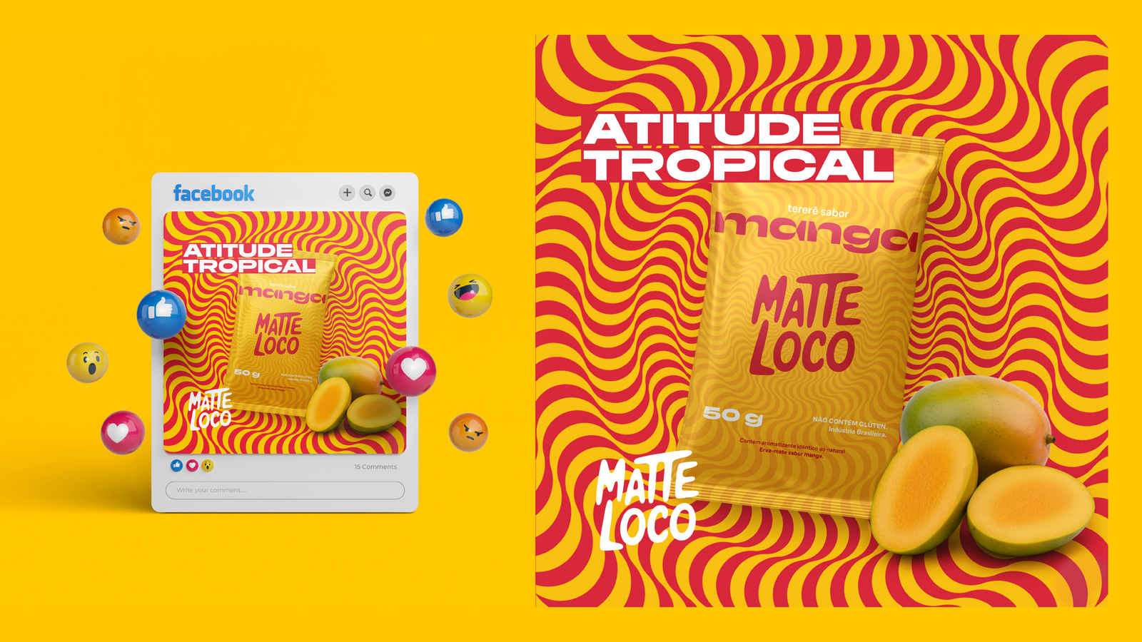 Peça 5 da campanha Matte Loco